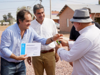 Chaco: Maggiotti y Capitanich entregaron viviendas en Presidencia Roque Sáenz Peña