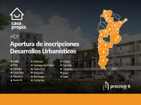 Procrear II: El Ministerio de Desarrollo Territorial y Hábitat abrió la inscripción para sortear viviendas de Desarrollos Urbanísticos