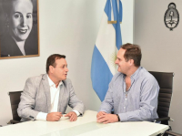 Maggiotti se reunió con el gobernador Herrera Ahuad